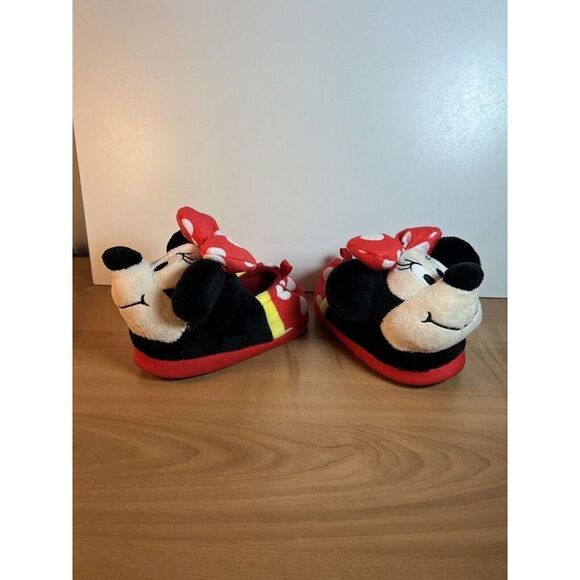 Minnie Mouse Disney Toddler Girls House Slipper Size 5/6 - Picture 4 of 7